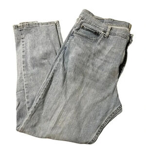 Wrangler Authentics Men’s Light‎ Wash Long Jeans Straight SZ 40 X 32